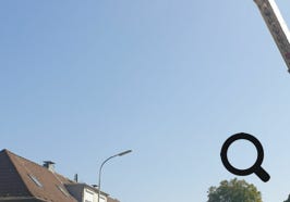 Krantransport eines Flügels